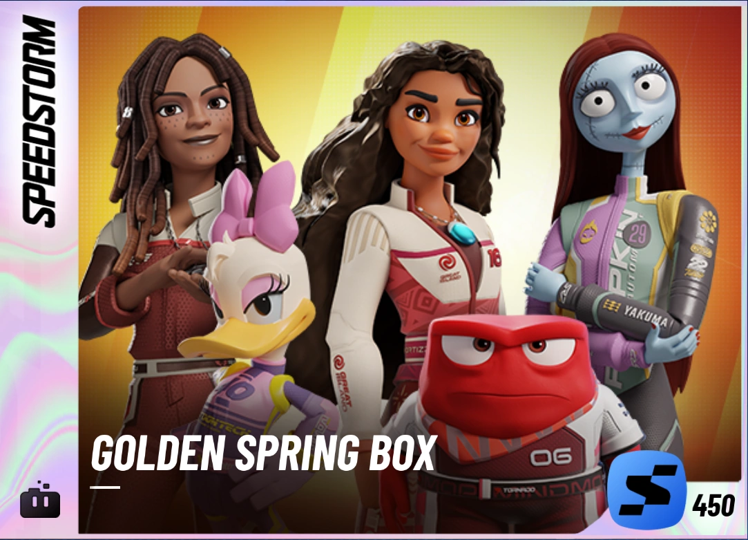 Golden Spring Box | Disney Speedstorm Wiki | Fandom