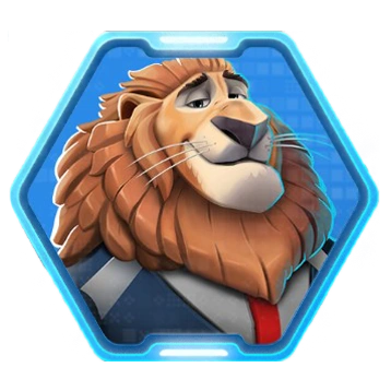 Mayor Lionheart as a Crew Member in Disney Speedstorm