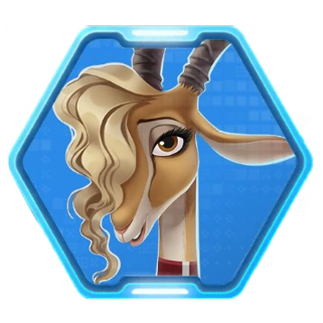 Gazelle as a Crew Member in Disney Speedstorm