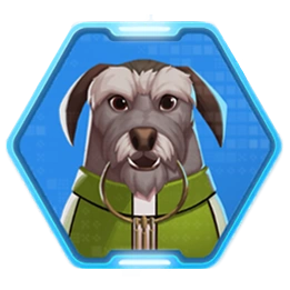 Prison Dog as a Crew Member in Disney Speedstorm