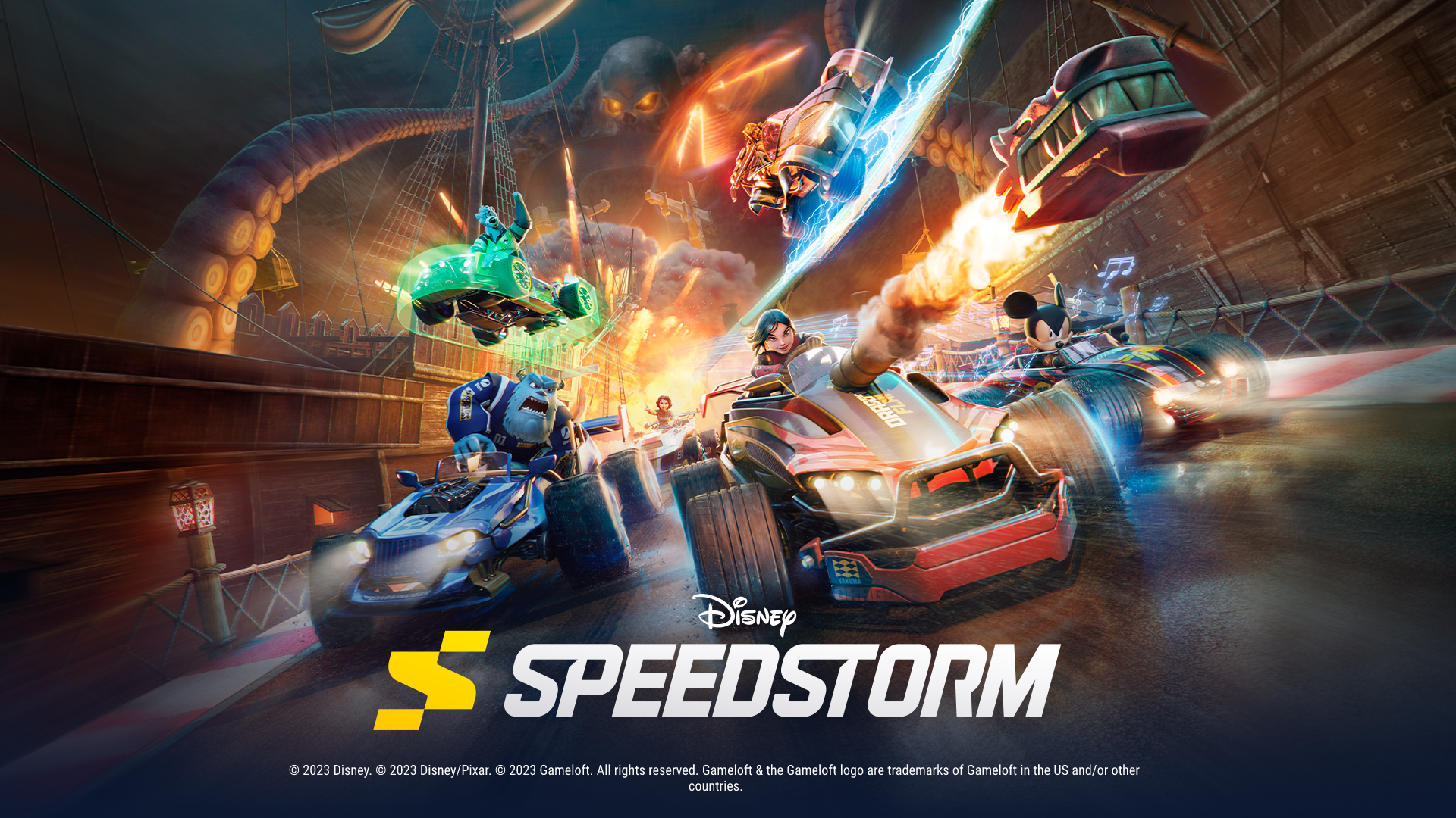 Gratuito, Disney Speedstorm está disponível para PS4 e PS5