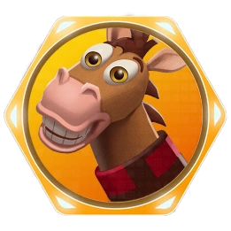 Bullseye as a Crew Member in Disney Speedstorm