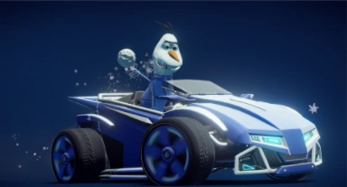 Olaf's Unique Skill in Disney Speedstorm