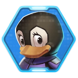 Tootsie the Penguin as a Crew Member in Disney Speedstorm