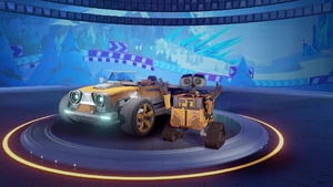 "WALL-E in Disney Speedstorm"