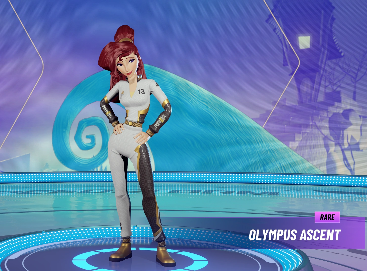 Meg's Racing Suit from Disney Speedstorm