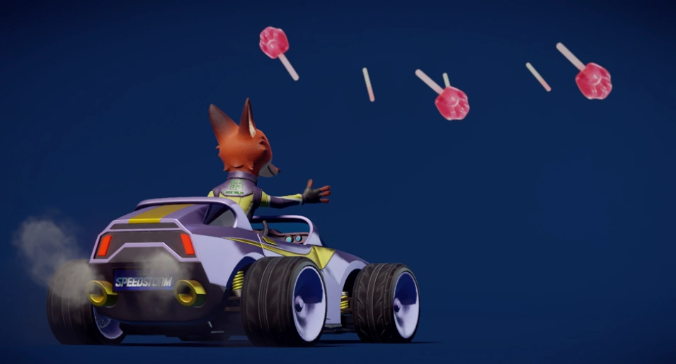 Nick Wilde's Unique Skill in Disney Speedstorm