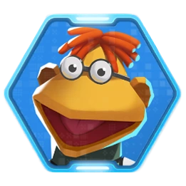 Scooter as a Crew Member in Disney Speedstorm