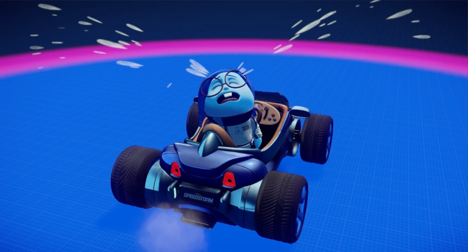 Sadness's Unique Skill in Disney Speedstorm