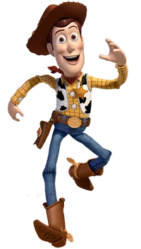 Woody in the original Pixar film.