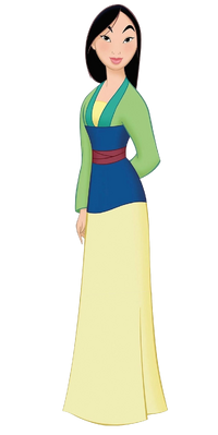 Mulan in the original Disney film.
