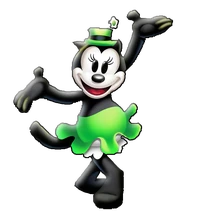 Ortensia, as she appears in promo art for the Disneyland Paris show "Oh My, Ortensia!"