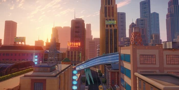 "The Incredible Showdown Map in Disney Speedstorm"