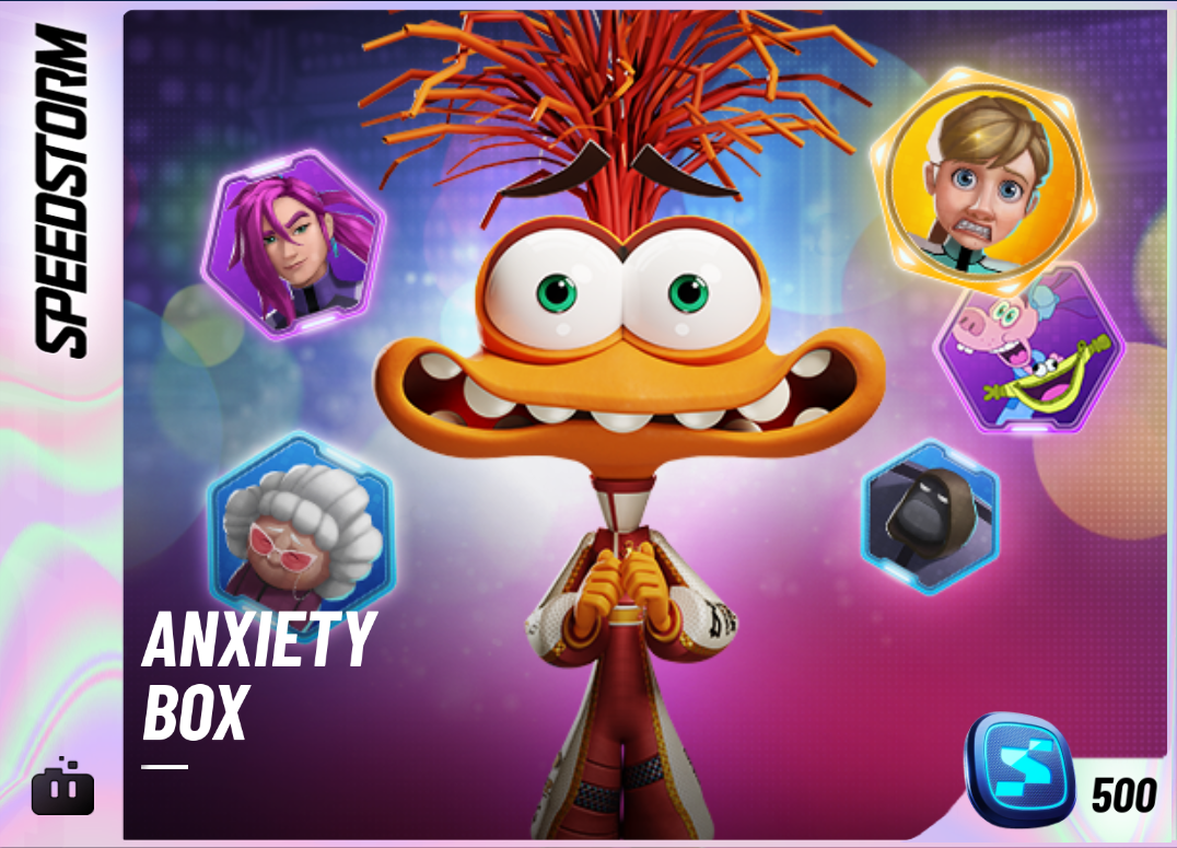 Anxiety Box | Disney Speedstorm Wiki | Fandom
