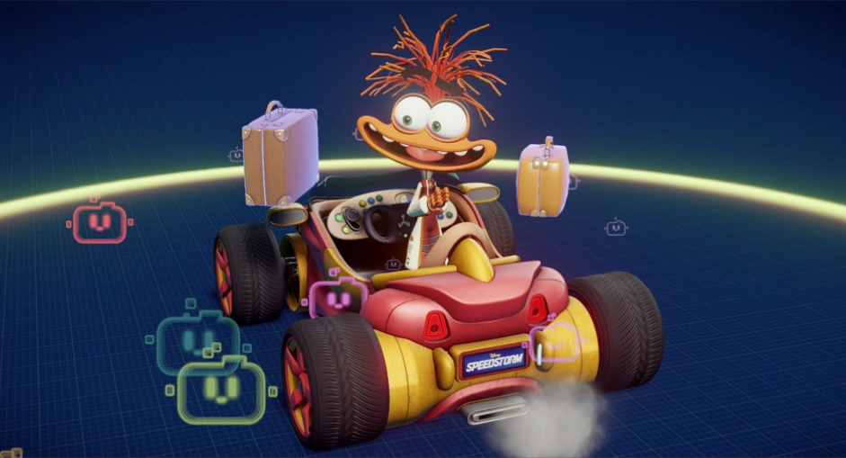 Anxiety's Unique Skill in Disney Speedstorm