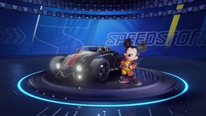 "Mickey Mouse in Disney Speedstorm"