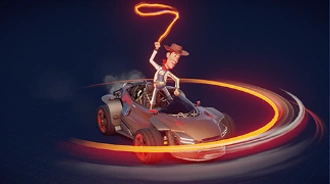 Woody's Unique Skill in Disney Speedstorm