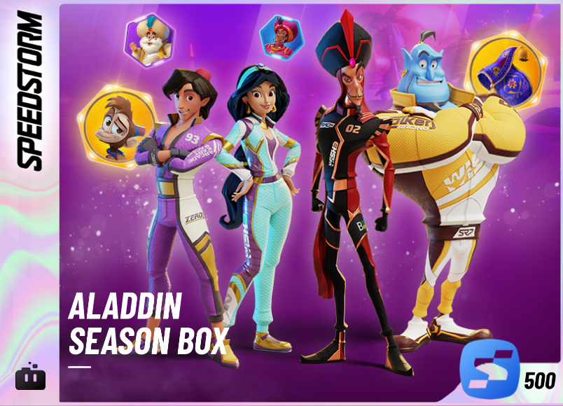 Aladdin Season Box, Disney Speedstorm Wiki