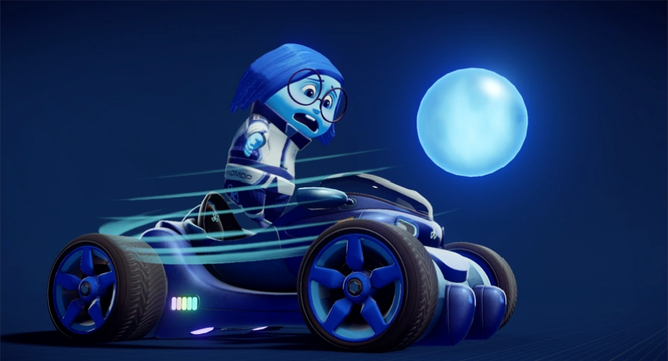 Sadness's Unique Skill in Disney Speedstorm