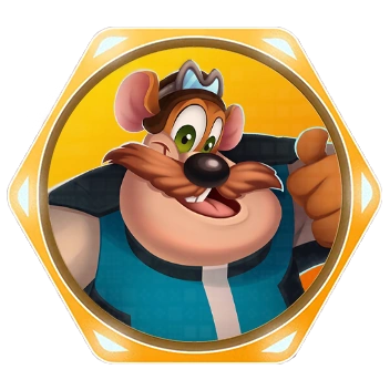Monterey Jack as a Crew Member in Disney Speedstorm