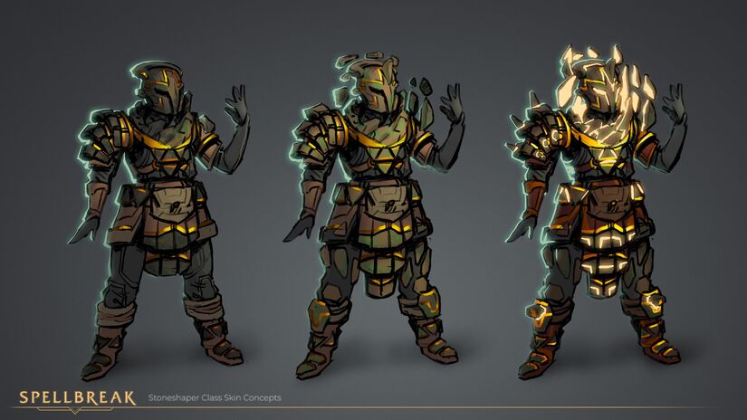 Spellbreak stoneshaper concept