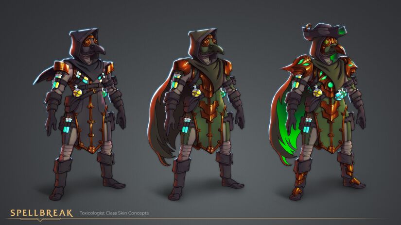 Spellbreak toxicologist concept