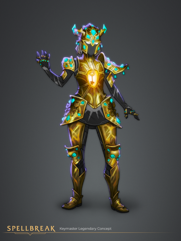 Spellbreak keymaster concept