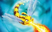Sparx the Dragonfly, as seen in the Skylanders series.