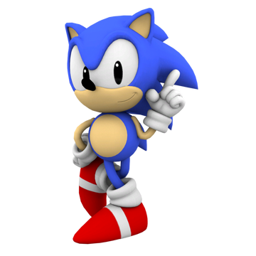 Sonic the sale hedgehog old school