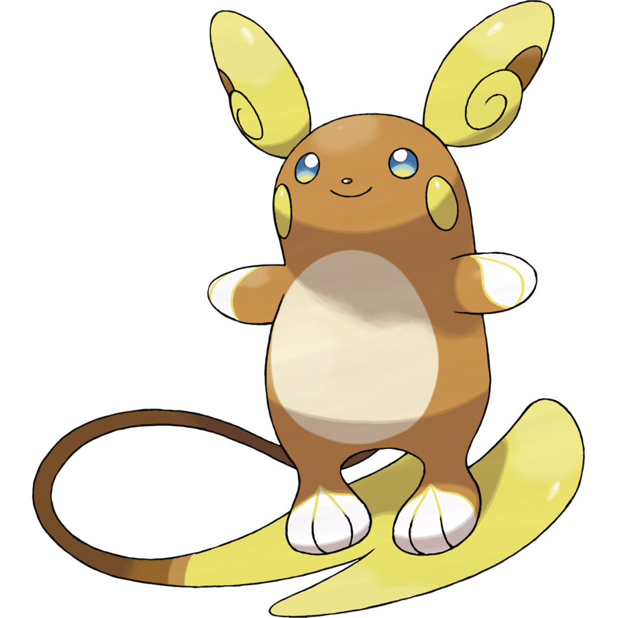 Pokemon Raichu Alola Form 1