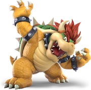 Bowser as seen in the Super Smash Bros. series.