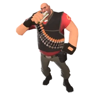 Heavy and his Sandvich.