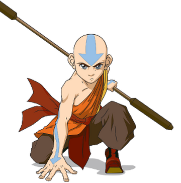 Avatar - Aang and Appa pixel animation