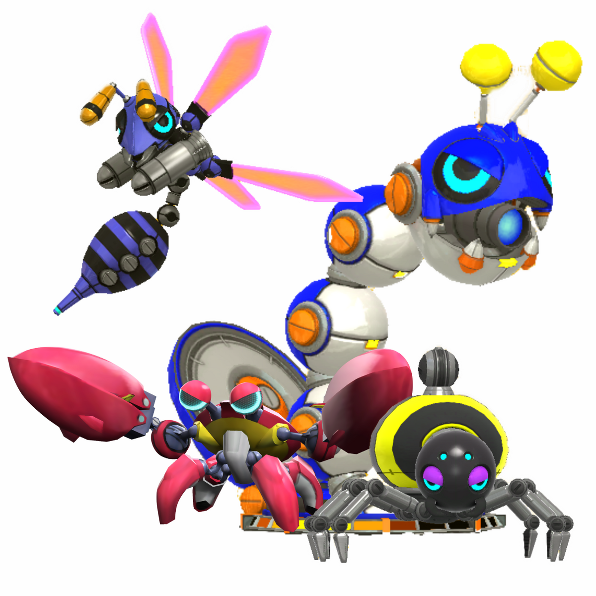 I drew the Sonic Forces version of the Moto Bug! : r/SonicTheHedgehog