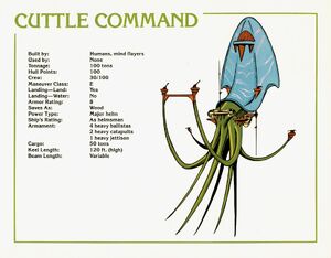 Cuttle Command data card