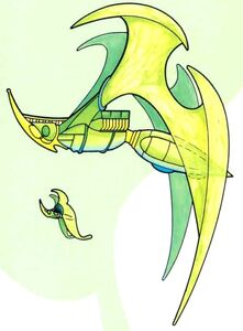Elven Man-O-War and Flitter size comparison
