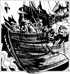 Spelljammer crewed by undead
