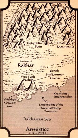 The continent of Rakhar