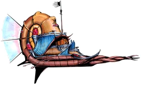 A mindflayer Nautiloid