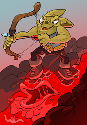 Goblin Elemental Surfer A