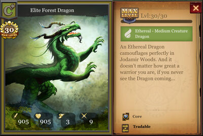 Elite Forest Dragon max