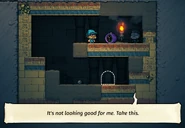 Horsing Temple 2 S2.png (1.08 MB) Van Horsing in said room, giving the spelunker the Alien Compass.