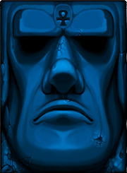 Mysterious and implacable.