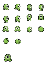 Alien Spritesheet S2