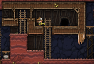 The structure that spawns in the Dwelling that will always lead the way into the Locked Chest.