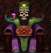 King Yama once you defeat him the normal way.