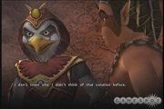 Horus gets angry at Sphinx while on the mission.