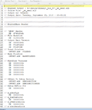 Example output of some exported _ab_sewr.dbg file for a PC _ab_sewr.edb.