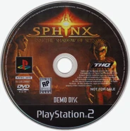 Sphinx and the Shadow of Set Demo Disc
