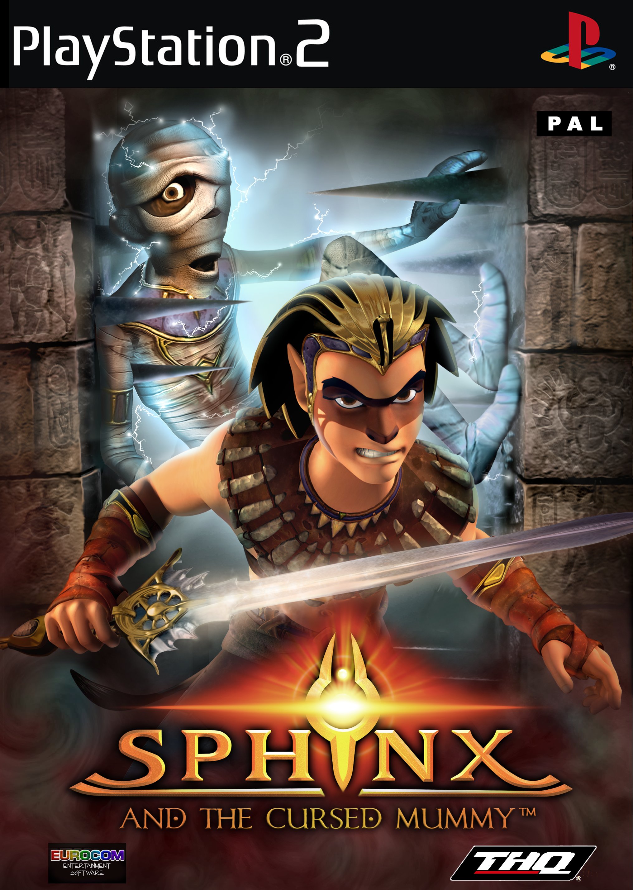 Jogo Sphinx and the Cursed Mummy - PS2 - MeuGameUsado